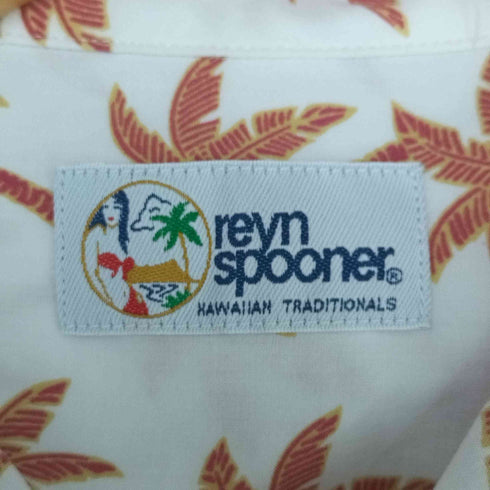 レインスプーナー Reyn Spooner 復刻 総柄 オープンカラー 半袖 アロハシャツ メンズ import:S