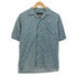 ユナイテッドアローズグリーンレーベルリラクシング UNITED ARROWS green label relaxing 花柄 オープンカラー S/S シャツ メンズ JPN:S