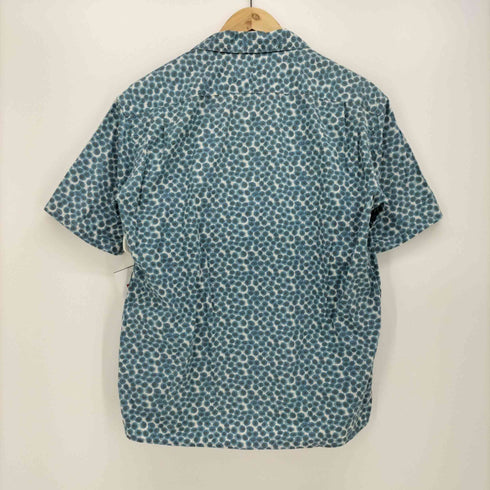 ユナイテッドアローズグリーンレーベルリラクシング UNITED ARROWS green label relaxing 花柄 オープンカラー S/S シャツ メンズ JPN:S