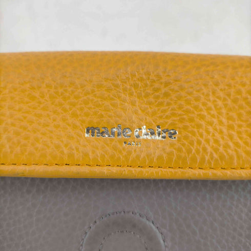 マリクレール marie claire 手帳型 二つ折り財布 レディース