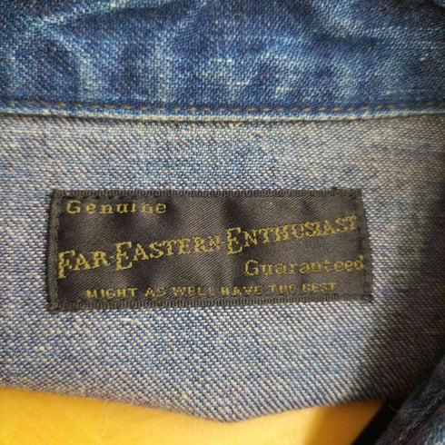 ファーイースタンエンスージアスト Far Eastern Enthusiast C.M.M Denim Shirts Exclusive スナップボタン デニムシャツ メンズ JPN:M
