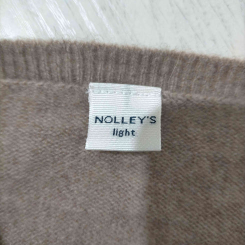 ノーリーズ NOLLEY’S パールボタン カシミヤ カーディガン レディース JPN:38
