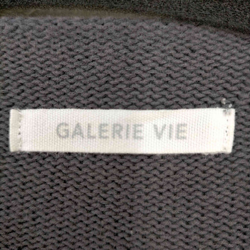 ギャルリーヴィー GALERIE VIE ボートネックコットンニット レディース