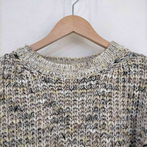 ロクビューティーアンドユースユナイテッドアローズ 6 BEAUTY & YOUTH UNITED ARROWS MIX BIG KNIT PULLOVER レディース