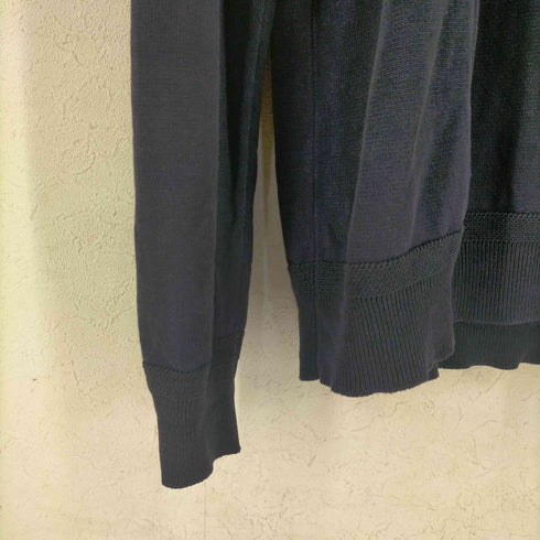 スティルバイハンド STILL BY HAND プレーティング編みコットンニット メンズ JPN:48