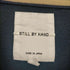 スティルバイハンド STILL BY HAND プレーティング編みコットンニット メンズ JPN:48