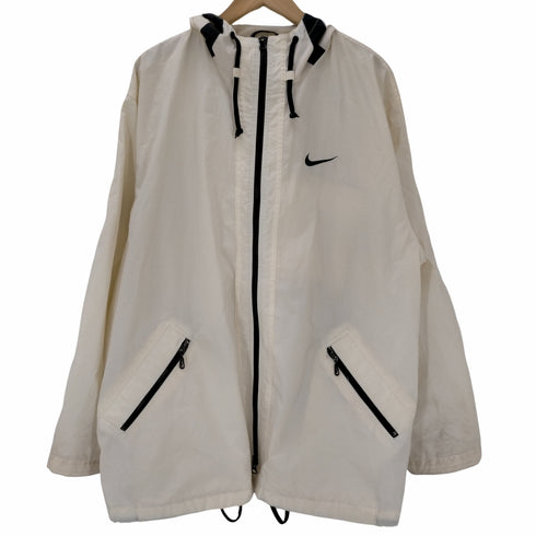 ナイキ NIKE 白タグ SWOOSH ナイロンジャケット メンズ import:M