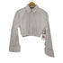 ザラ ZARA CROPPED GABARDINE SHIRT レディース import:XS