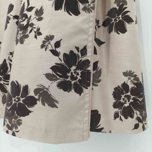 リリーブラウン Lily Brown 18AW フラワーフロッキーラップスカート レディース JPN:0