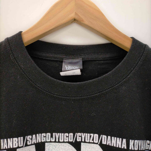 HARDCC ENTERTAINERS フロントプリント クルーネック半袖Tシャツ メンズ JPN:L