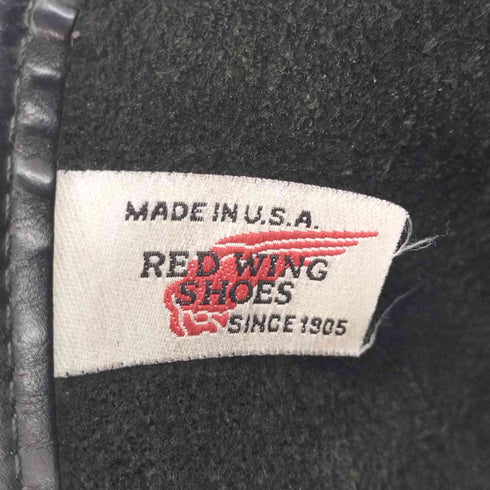 レッドウィング REDWING 99年製 刺繍羽タグ後期 PECOS BOOTS BLACK ペコス メンズ 7.5E