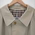 アクアスキュータム AQUASCUTUM MADE IN ENGLAND 裏地チェック ステンカラーコート メンズ