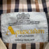 アクアスキュータム AQUASCUTUM MADE IN ENGLAND 裏地チェック ステンカラーコート メンズ