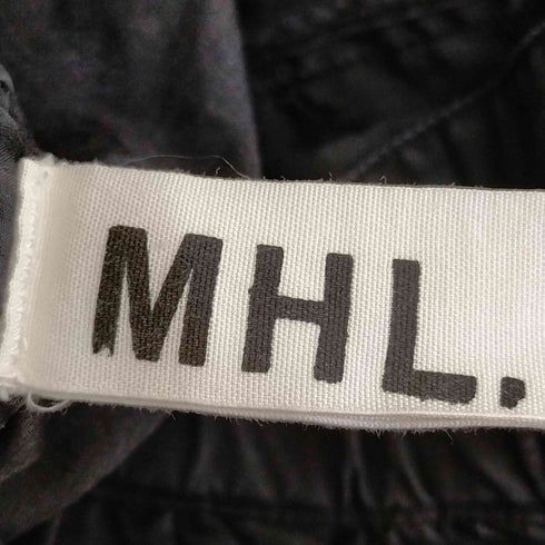 エムエイチエル MHL. COTTON RAMIE TOUGH POPLIN ロングスカート コットンラミー レディース JPN:1