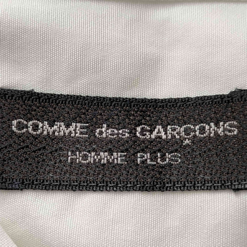 コムデギャルソンオムプリュス COMME des GARCONS HOMME PLUS archive 襟ボタンデザイン 襟スタンド 長袖シャツ メンズ
