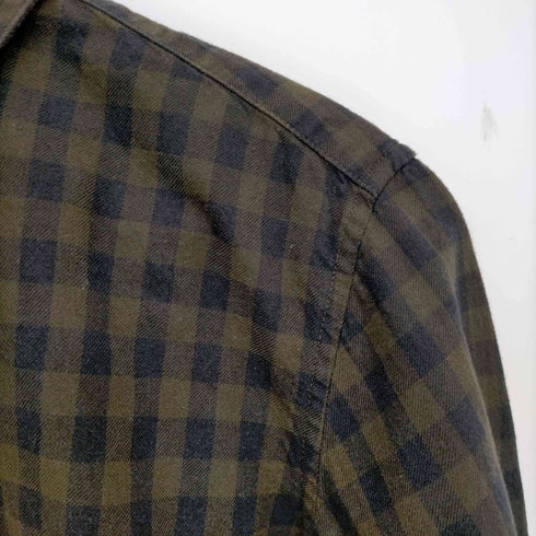 エムエイチエル MHL. コットン チェック柄 ネルシャツ レディース JPN:1
