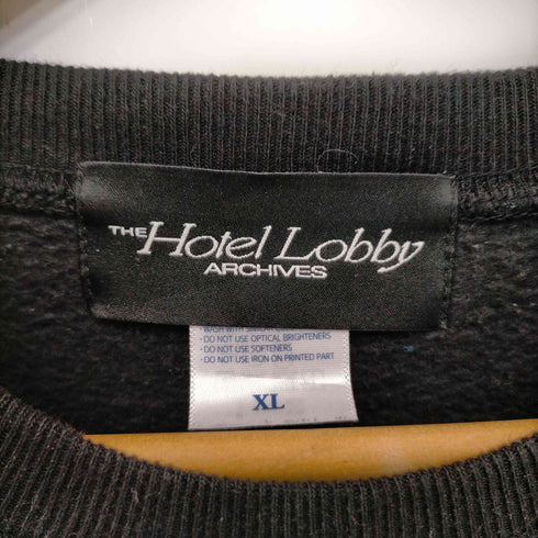 ホテルロビー The Hotel Lobby Archives VODKA プリントスウェット メンズ JPN:XL