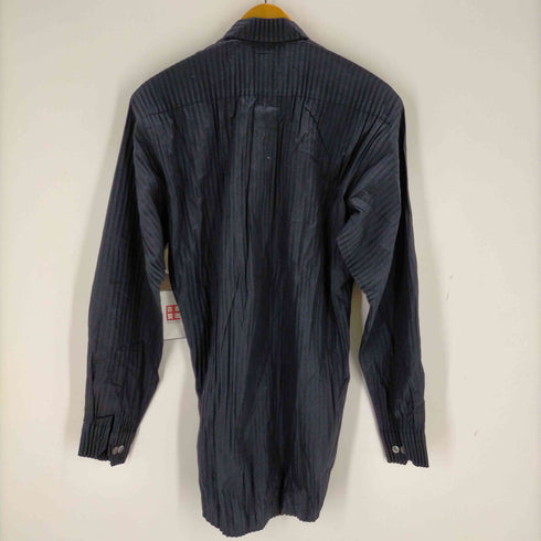 イッセイミヤケメン ISSEY MIYAKE MEN 1998 90S 銀タグ コーティングプリーツシャツ メンズ JPN:M
