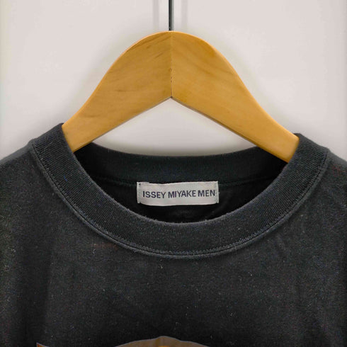 イッセイミヤケメン ISSEY MIYAKE MEN 90S 1998 メッシュワッペン クルーネック メンズ FREE