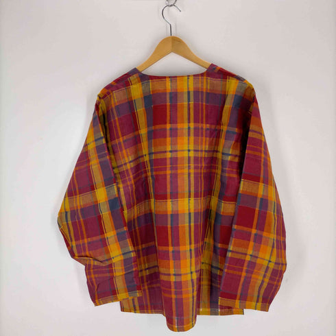 ポールスミス Paul Smith マドラスチェック リネンプルオーバーカットソー メンズ JPN:L