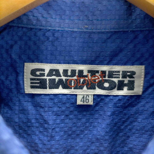 ゴルチエオムオブジェ GAULTIER HOMME objet チェックシャツ メンズ 46