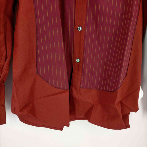 ジャンポールゴルチエオム Jean Paul GAULTIER HOMME パッチワークシャツ メンズ 48