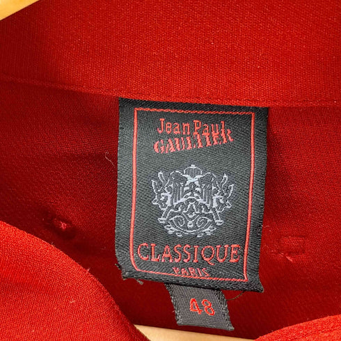 ジャンポールゴルチエクラシック Jean Paul GAULTIER CLASSIQUE タイ付きドレスシャツ メンズ 48