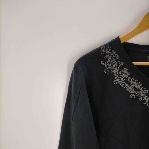 メンズビギ MENS BIGI Vnektuku ネック刺繍カットソー メンズ 0