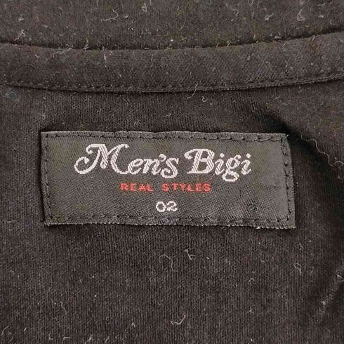 メンズビギ MENS BIGI Vnektuku ネック刺繍カットソー メンズ 0