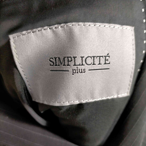 シンプリシテェ SIMPLICITE ウォッシャブル ストライプ メンズ 44