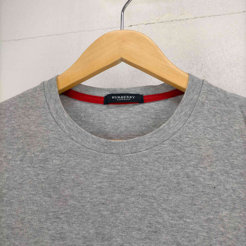 バーバリーロンドン BURBERRY LONDON 裾ロゴ刺繍クルーネックTシャツ メンズ JPN:M