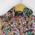 EJE SPORT 90S シルク100% 総柄ブルゾン メンズ import:M