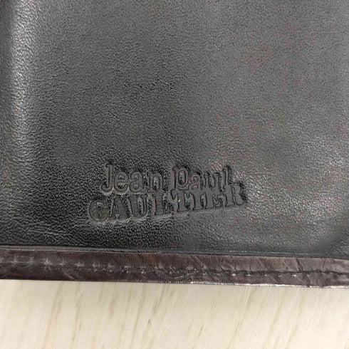 ジャンポールゴルチエ Jean Paul GAULTIER フェザー 二つ折り 財布 メンズ