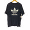 アディダス adidas 90S USA製 万国旗タグ 両面 トレフォイルロゴ プリント Tシャツ シングルステッチ メンズ import:L