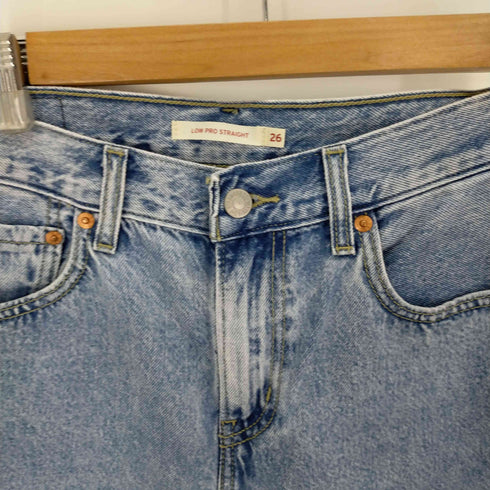 リーバイス Levis LOW PRO LIGHT WASH JEAN レディース 26