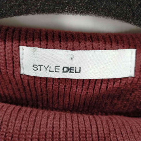 スタイルデリ STYLE DELI リブワンピース レディース JPN:2