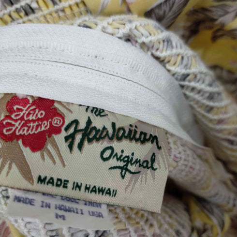 ハワイアンオリジナル The Hawaiian Original ボタニカルプリント ノースリーブワンピース レディース JPN:M