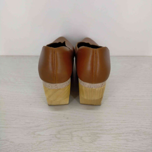 アメリ AMERI WOOD PLATFORM PUMPS ウッドプラットフォームパンプス レディース JPN:M