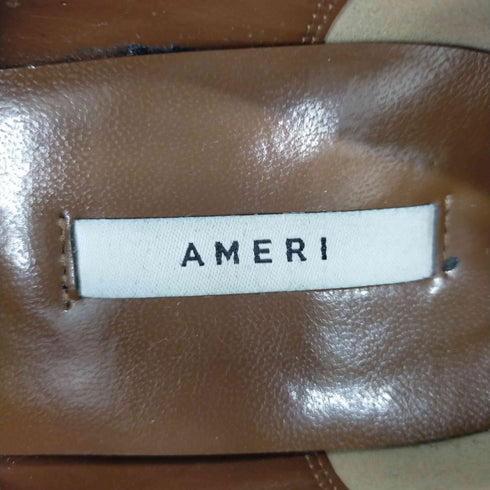 アメリ AMERI WOOD PLATFORM PUMPS ウッドプラットフォームパンプス レディース JPN:M