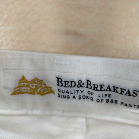 ベットアンドブレックファスト BED&BREAKFAST コットンリネンワイドパンツ レディース ONE SIZE