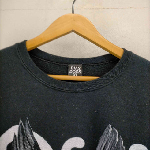 BIAS DOGS プリントクルーネックスウェット メンズ JPN:XL