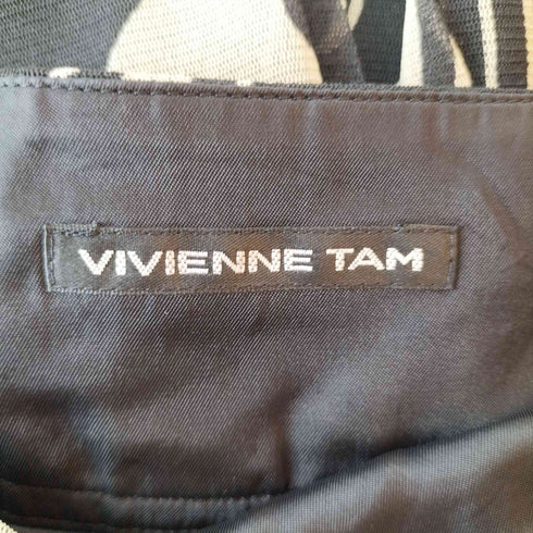 ヴィヴィアンタム VIVIENNE TAM 総柄 ミニプリーツスカート パワーネット レディース JPN:0