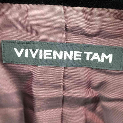 ヴィヴィアンタム VIVIENNE TAM スナップボタンベロアテーラードジャケット レディース JPN:XS