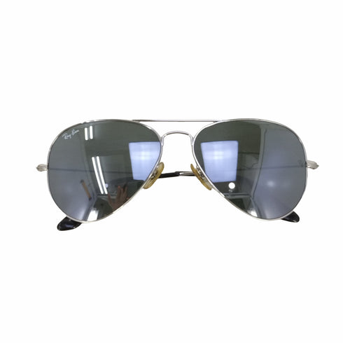 レイバン Ray-Ban イタリア製 Aviator Large Metal Silver アビエーター ティアドロップサングラス メンズ 55□14