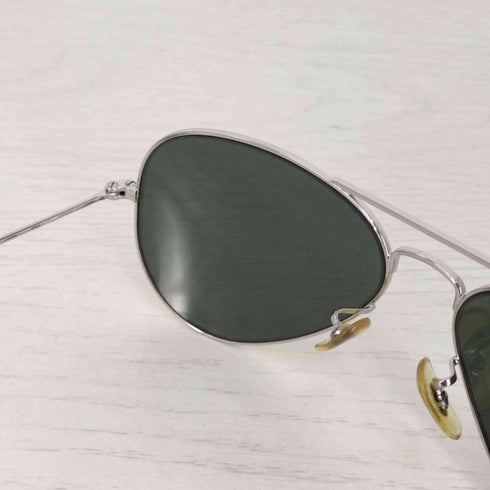 レイバン Ray-Ban イタリア製 Aviator Large Metal Silver アビエーター ティアドロップサングラス メンズ 55□14