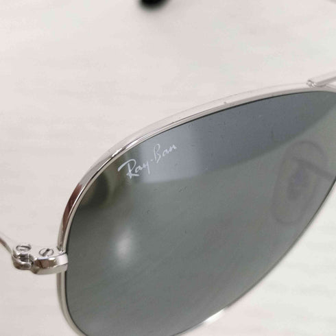 レイバン Ray-Ban イタリア製 Aviator Large Metal Silver アビエーター ティアドロップサングラス メンズ 55□14
