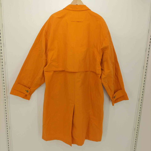 トミーヒルフィガー TOMMY HILFIGER 90S MADE IN SINGAPORE コットンナイロン ステンカラーコート メンズ import:L