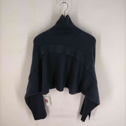 ルシェルブルー LE CIEL BLEU RIB CROPPED KNIT TOPS レディース JPN:36