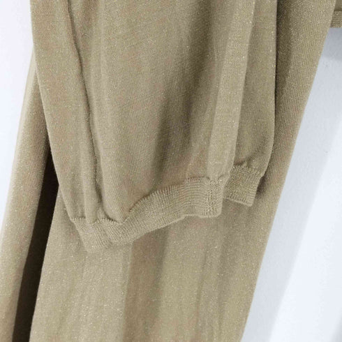 ダナキャランニューヨーク DKNY トッパーカーディガン ショールカラー ラメ加工 レディース JPN:S