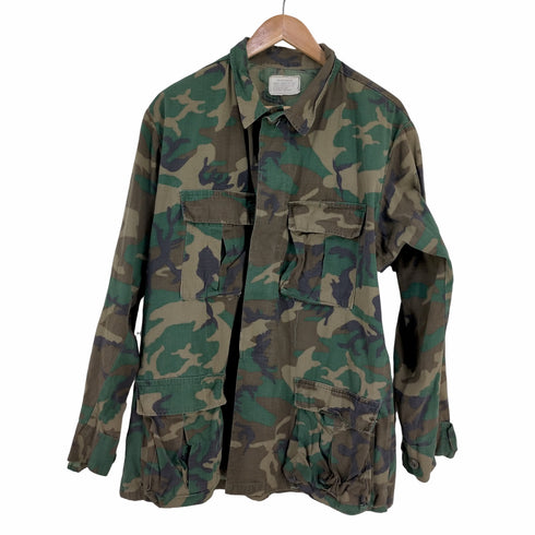 フルギ USMC 77年会計 LCリーフ リップストップポプリン BDU ジャケット メンズ M-R